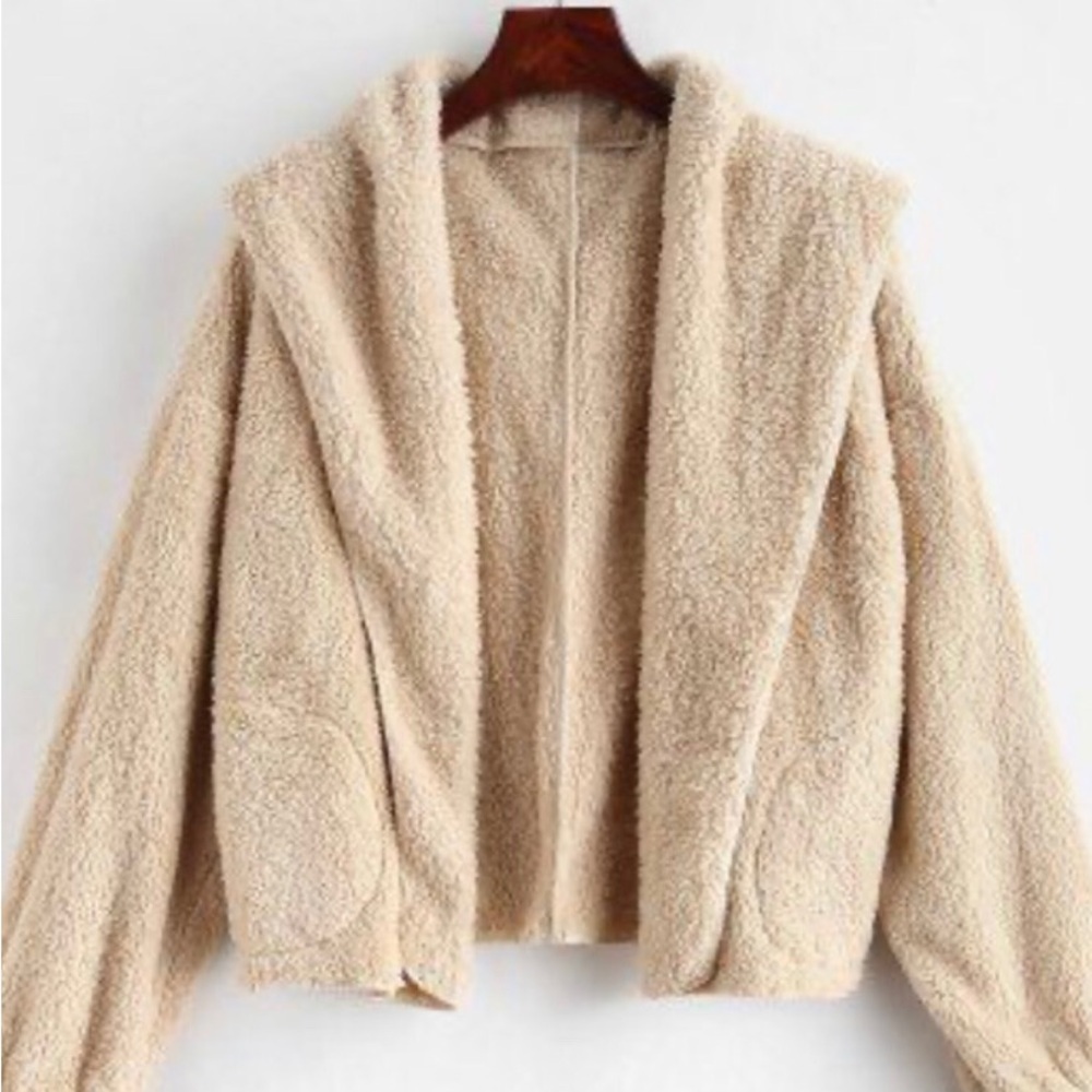 Zaful Cozy Tan Women's Jacket S
